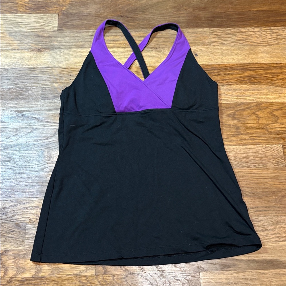 VSX built in bra yoga top